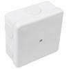 Surface-mounted Installation Box with Cable Glands 80x80x38mm Without Terminals IP56 White PON 56 BZL Elda Schneider PON568080BZL