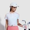 New FILA Polo Shirts Women's Peach Ice Cream Powders A11W425122FPK