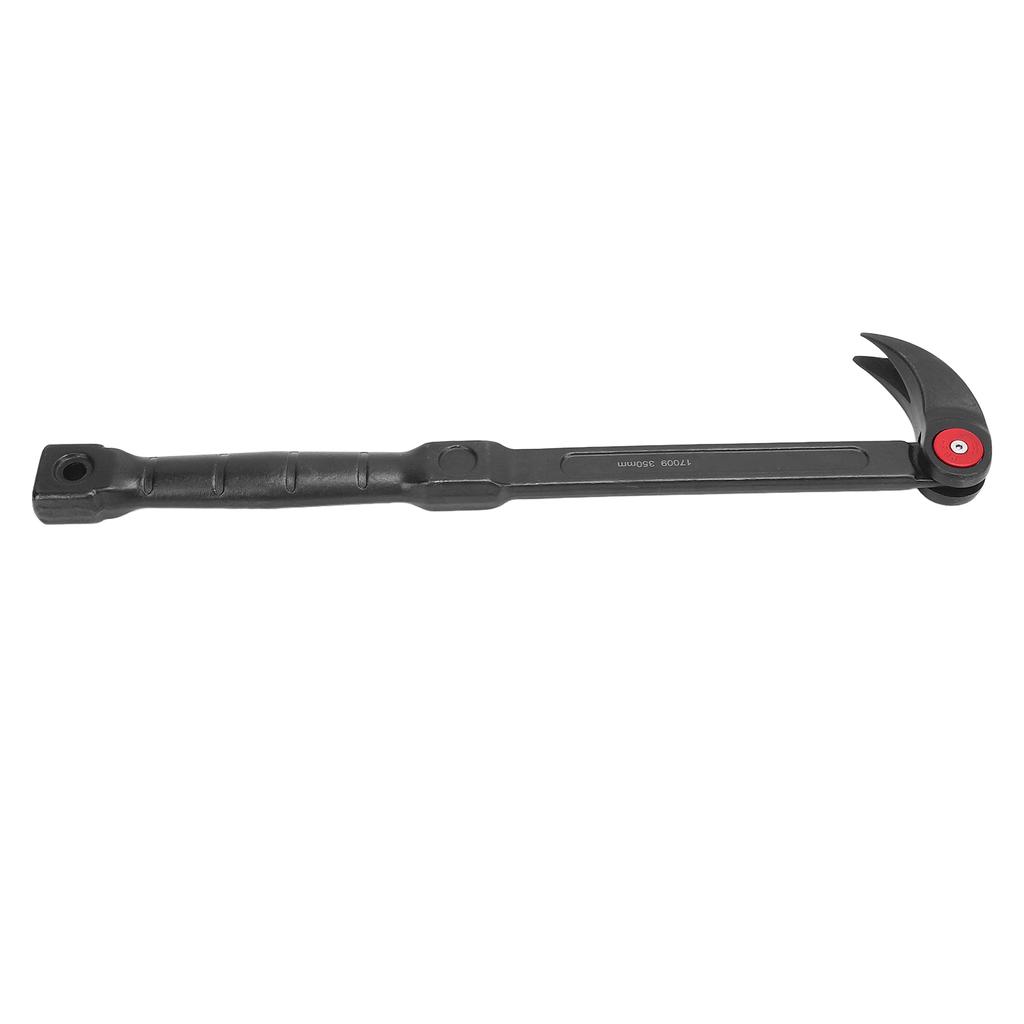 Brekkjernverktøy 14 tommer 180 grader Rotasjon Justerbar vinkel CR V Stål Dekkbrekkjern for Kjøretøyreparasjon