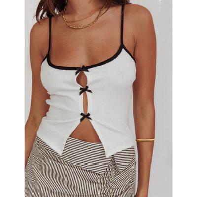 New Summer Casual Temperament Slim Fit Sexy Vest T-Shirt Sleeveless Suspender Versatile Top Strapless Women