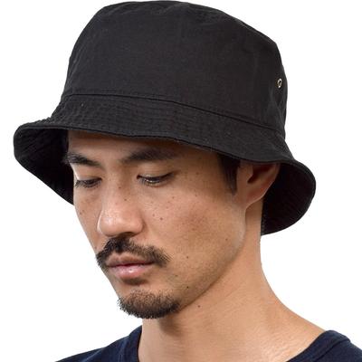 NEWHATTAN ΚΛΑΣΙΚΟ ΚΑΠΕΛΟ BUCKET Κλασικό Καπέλο Bucket Μονόχρωμο, Απλό, (S/M, Μαύρο) [Μεταχειρισμένος]