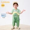 Balabala Baby Summer Cotton Short-Sleeve Romper
