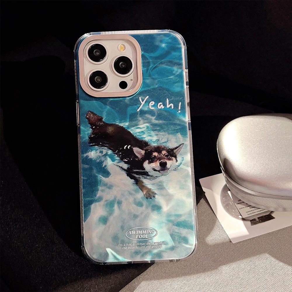 Niedliche Shiba Inu Hülle für iPhone 16 iPhone 17 iPhone 17 Pro Max