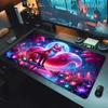 Fox Large Gaming Mousepad XXL Gamer Mouse Pad Office Long Table Accessories Mouse Mat Kawaii Desk Mat For Girl Decorates Bedroom
