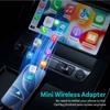 NRYJK1 Ottocast Mini Nova Wireless Adapter CarPlay Android Auto Bluetooth WiFi USB Dongle Cube 3.0 for Nissan Ford Renault Mazda VW Ben
