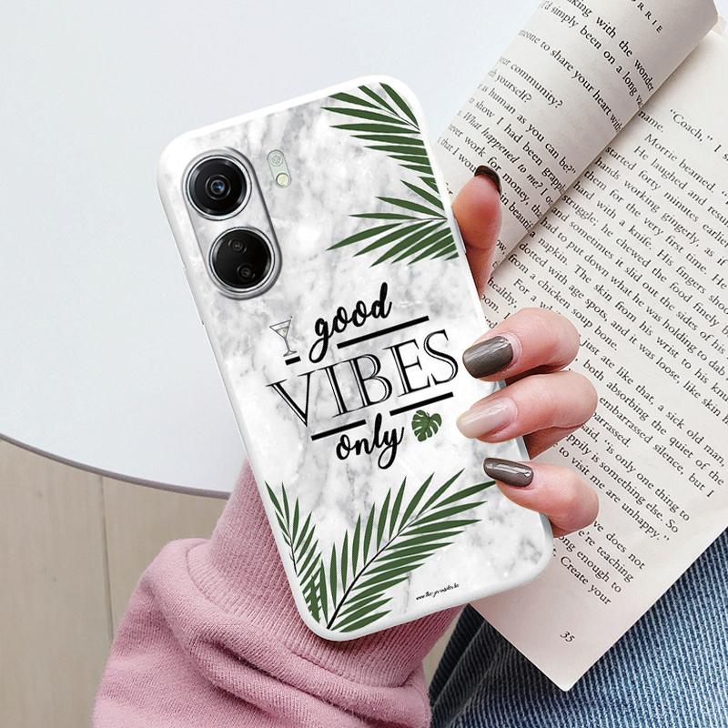 

For Redmi 13C Pink Gold Marble Art Fashion Phone Case Soft Silicone Fundas Cover For Redmi13C 13 C Coque Matte Shockproof Bumper Redmi 13C