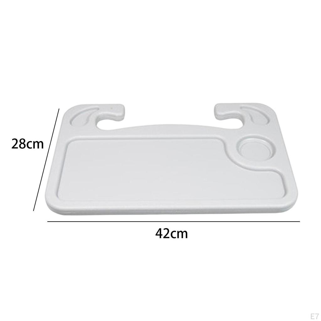 Car Steering Desk Gifts Easy Installation Travel Accessories Food Tray Table for Laptop