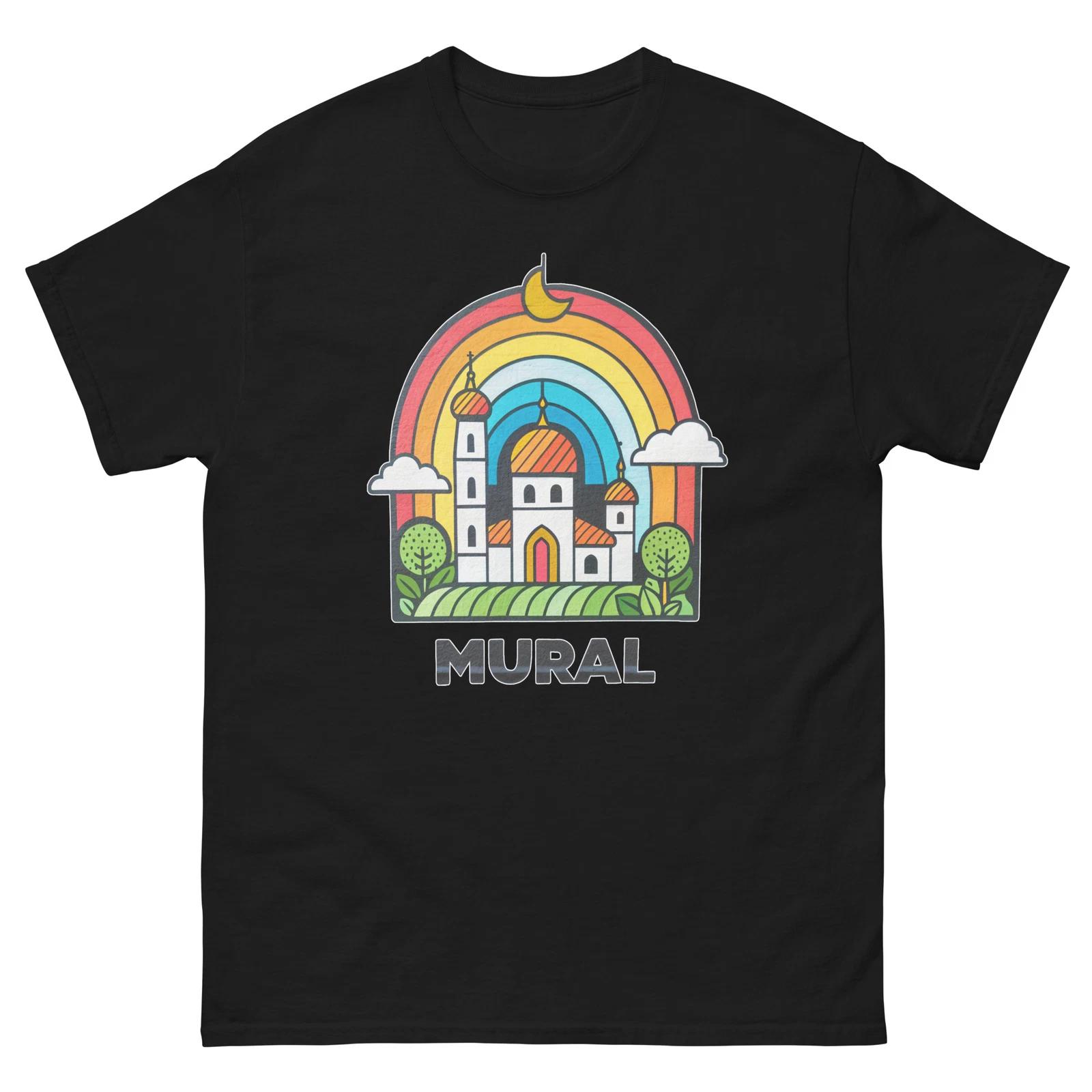 Mural Object Place Item Urban T-Shirt L