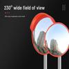 Wide-Angle Traffic Convex Mirror for Intersections