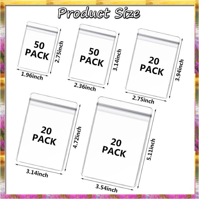 

Top Deals 160 Pack PVC Clear Jewelry Anti Oxidation Zipper Bag Antitarnish Plastic Bags For Packaging Jewelry Rings Earrings прозрачный