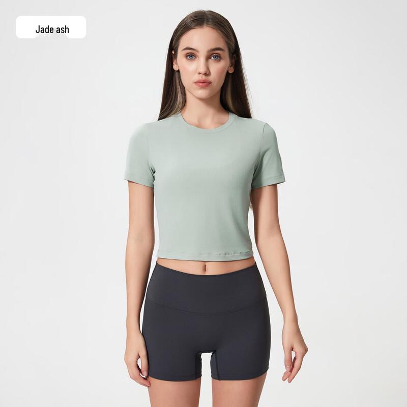 YIXI Women s High-Elastic Breathable Yoga & Running T-Shirt