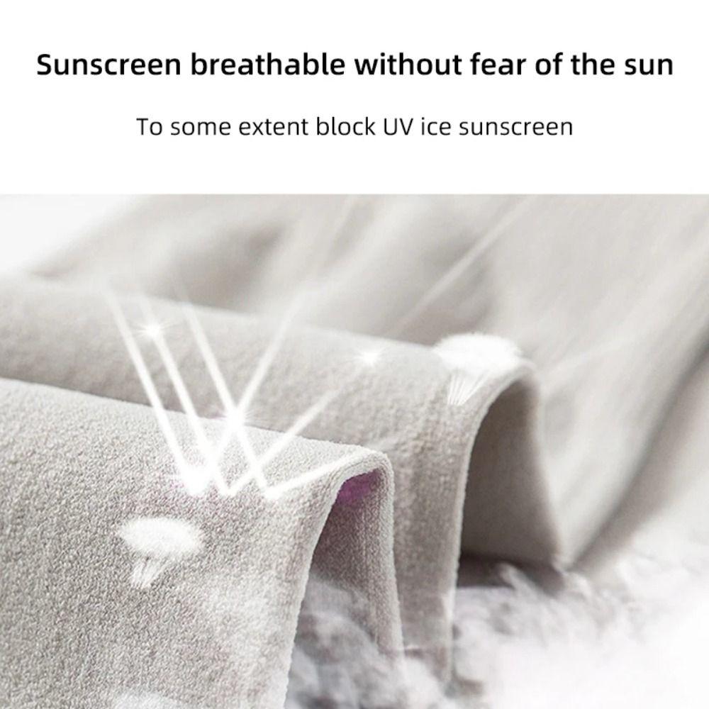 Men Women Cool Sensation Ice Sleeve Comfortable Quick Dry Leg Sleeve Ice Silk Leg Covers Outdoor