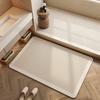 Diatomite Foot Mats Bath Mat Bathroom Absorbent Quick Dry Diatomite Mud Toilet Rug Shower Pad For Living Room Washable