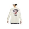Nike Sportswear Oversized Crew Neck Comfortable Long Sleeve T-Shirt Women Tops Sail-White HV5823-133