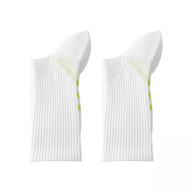 

Женские весенне-осенние фитнес-носки для велоспорта, бега, нескользящие, профессиональные спортивные, сетчатые, дышащие, длинные носки 1 pair