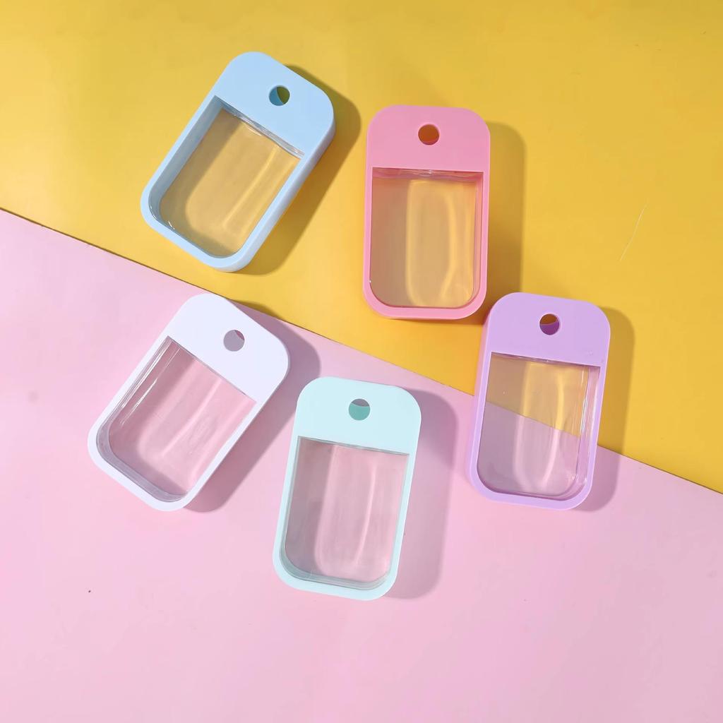 45ml Card-Shaped Portable Perfume Spray Bottle - Travel Makeup & Alcohol Dispenser