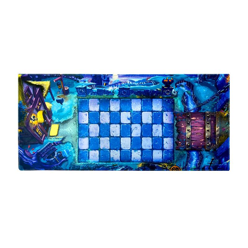 Plant Battle Zombie Toy 2 Table Mat Large Mouse Pad 40Cmx90Cm Battle Map