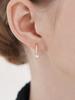 Ellejewelry 14K Gf Basic Cubic Point One-Touch Earrings Elgpee554