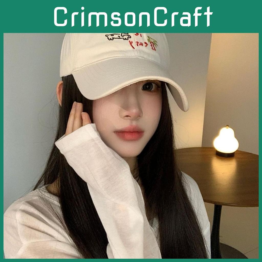 Summer Embroidered Baseball Cap For Adults With Versatile Style And Cotton Material