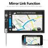 7" HD Player MP5 Touch Screen Bluetooth Multimedia USB 2din Autoradio Mirror Link Car Backup Monitor