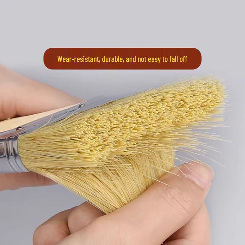 Mixed Bristle Paint & Cleaning Brush
