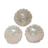 Transparent Petal Glass Cup for Ice Cream, Dessert, Milk Tea, Yogurt, and Candles