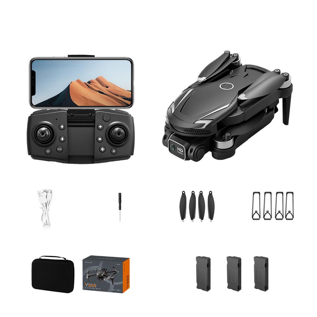Brushless Camera Drone for HD Aerial Photography, Remote Control Quadcopter for Adults