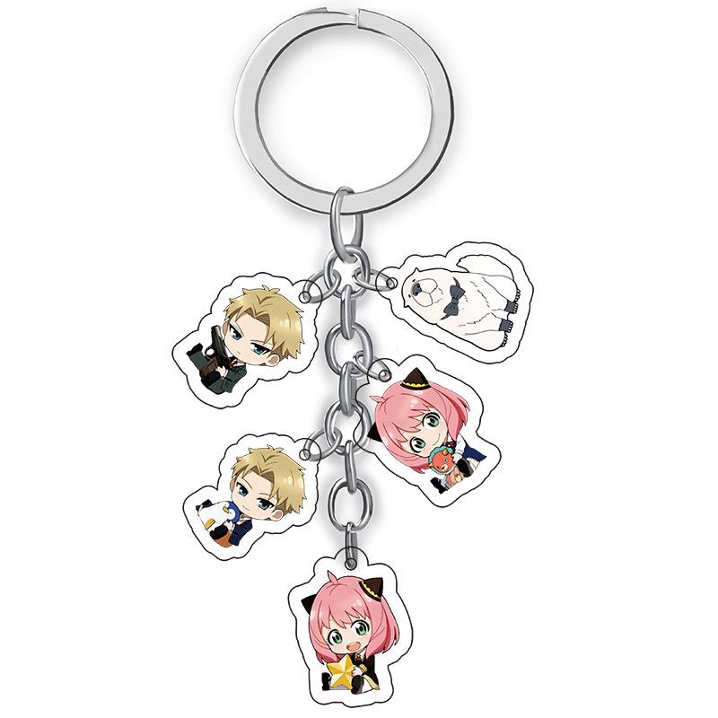Spy x Family Anime Acrylic Keychain Pendant 2.7 cm