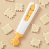 1PC Baking Dough Roller Knife Biscuit Cutting Knife Four in One Lace Slicing Knife Baking Supplies Kitchen Supplies