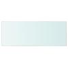 VidaXL Panneaux d'étagère 2 pcs Verre Transparent 60x25 cm