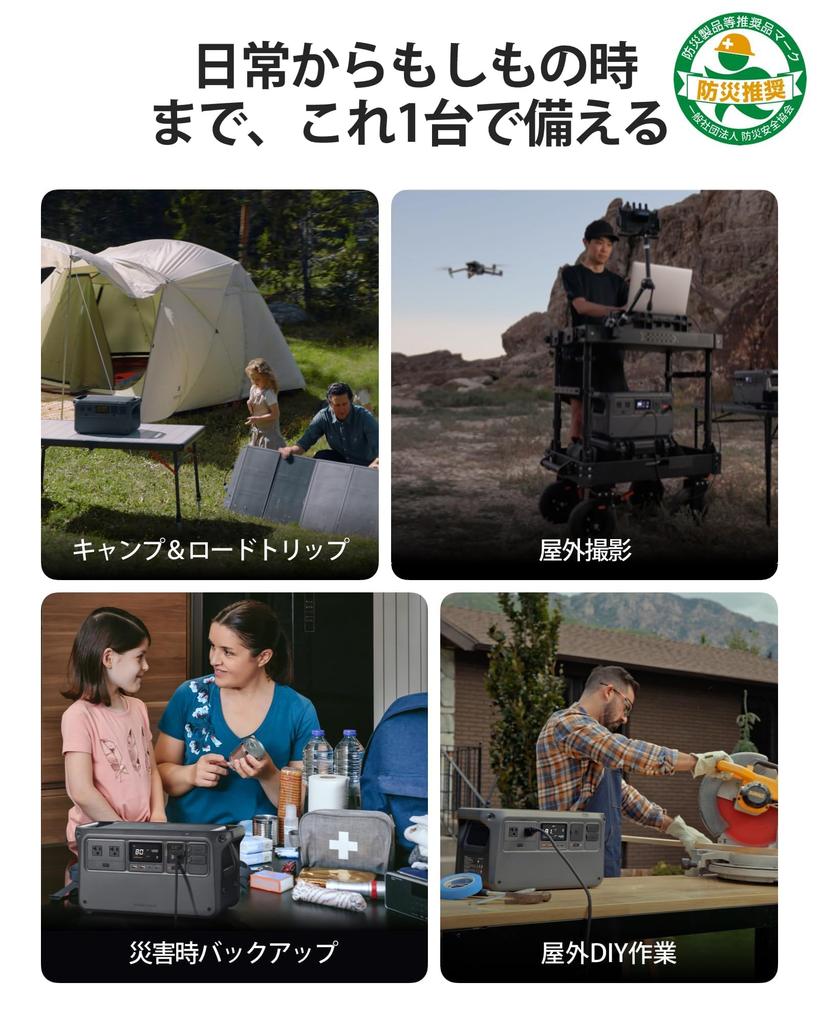 DJI Potencia 1000 Plancha de Vapor Portátil Rápida 2000W Estable Grande Energía Solar Más Silenciosa 23dB Portátil para Exterior Energía Apagón Emergencia