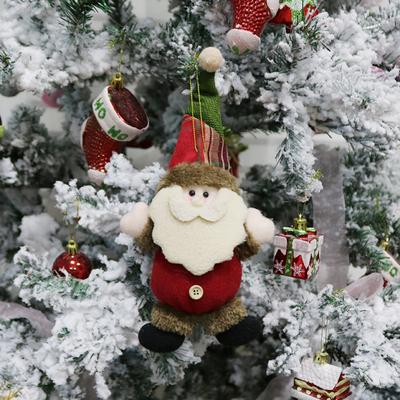 Christmas Tree Decoration Delicate Holiday Hanging Festive For Santa Claus Ornament Snowman Christmas Tree