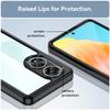 For Oppo A58 4G Case TPU+Acrylic Shockproof Anti-fall Protective Phone Cover