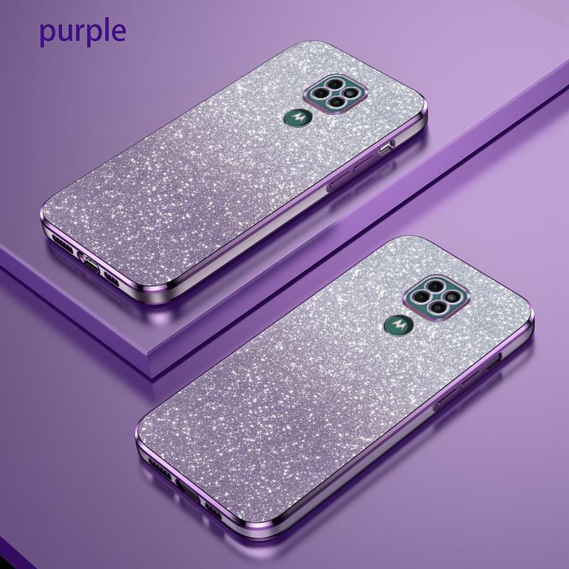 For Moto G9 Play Luxury Electroplated Glitter Phone Case For Motorola Moto G9 G9 Plus G9 Power Clear Soft Back Protective Cover