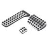 Car Pedal Covers Accurate Fit Automotive Brake Gas Foot Pedal Pads Replacement for C E S GLK SLK CLS SL Class W203 W204