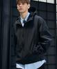 Draw Fit Division Hooded Windbreaker [Black]
