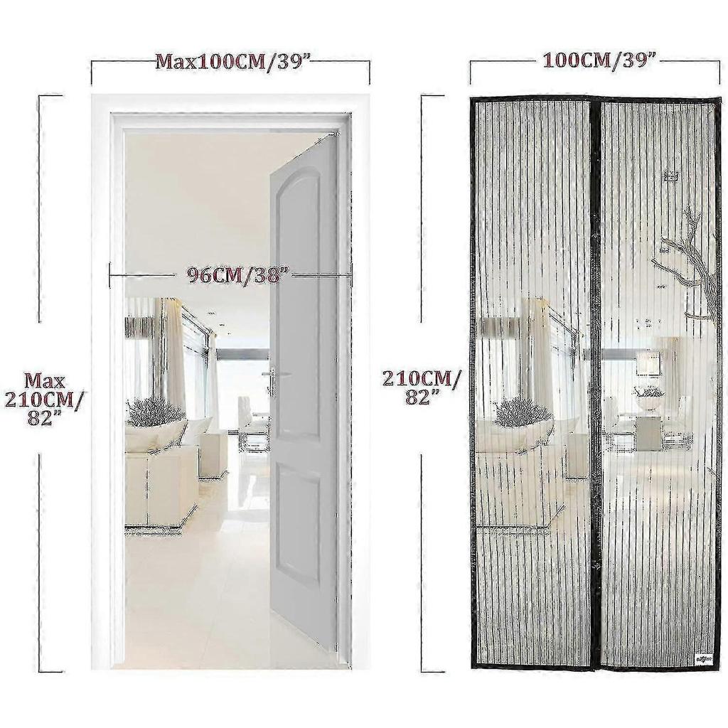Magnetic Fly Screen Door Curtain