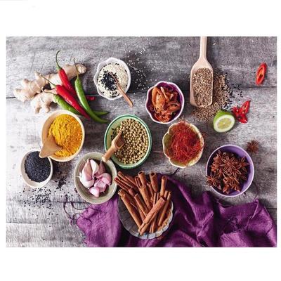 5D Diamond Painting Food Spices Abstract Rhinestones Mosaic Home Kitchen Decors