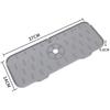 Food Grade Silicone Two-way Drainage,splash Proof Pad, Anti Slip Anti Fouling,bathroom/kitchen Drying Pad,countertop Protection