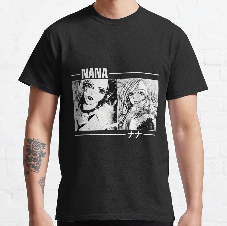 Nana Trapnest Trigger аниме футболки футболки The Black Stones манга хлопок 90-х панк секс пистолеты ai yazawa westwood идеи для подарков топы 4XL