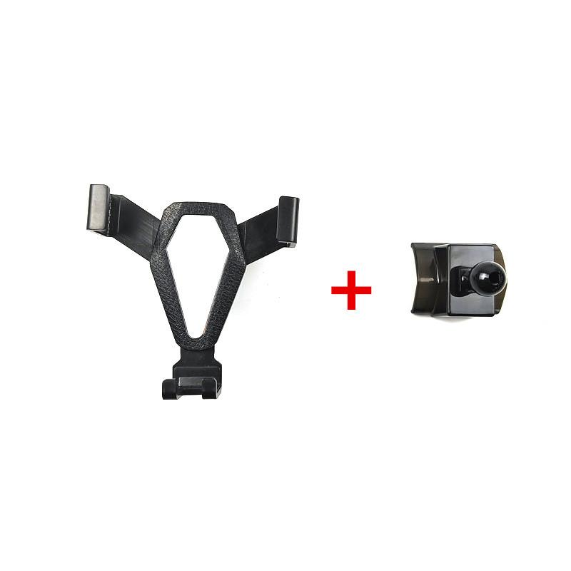 1Set ABS Material For 2021-2022 Volkswagen VW Golf 8 MK8 Gravity Linkage Special Car Phone Holder Fixed Bracket Stand Mobile