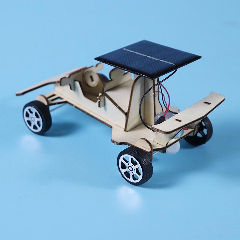 DIY Solar-Powered Toy Car - STEM Science Experiment Kit for Primary Students