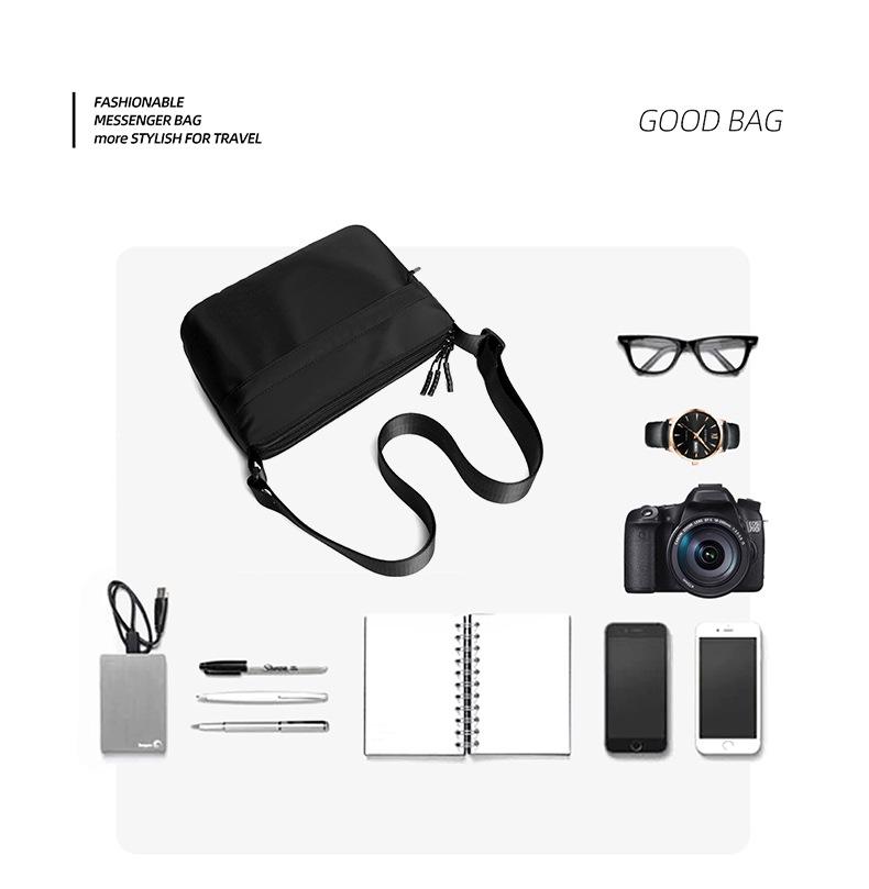 Trendy Men's Crossbody Shoulder Bag: Large-Capacity Sports & Travel Backpack