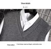 Hong Kong Style Loose Knit Vest for Men - Autumn/Winter Korean Sleeveless Jacket