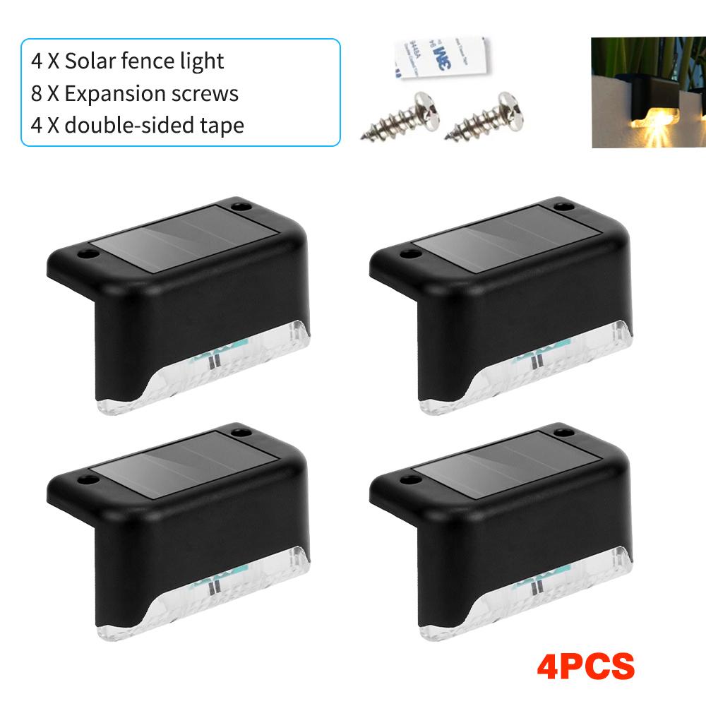 

Новый солнечный светодиодный светильник для лестницы, уличный водонепроницаемый светильник для лестницы, светодиодный светильник для ступеней, садовый декоративный светильник для ландшафта, светильник для перил