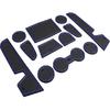 Auovo Cup Holder Ert Door Liners Compatible With Toyota Corolla Hatchback Accessories -2025 2026 Car Console Cup Holder Door Pocket Mats Pads For