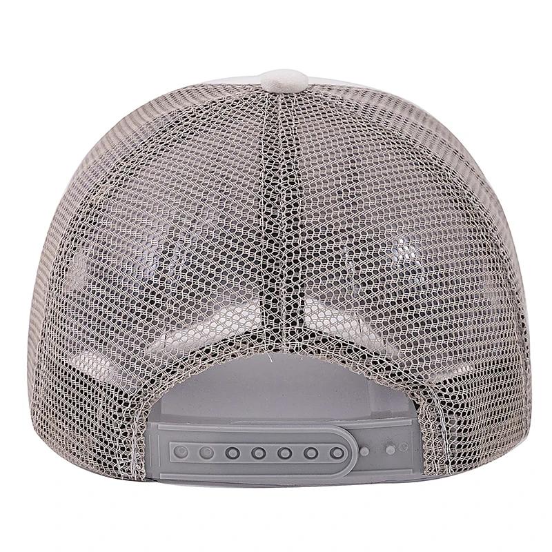 Hot Sale Animal Trucker Hat Polar Bear Pattern Patch Design Suede Baseball Cap Outdoor Sports Fishing Cap For Men Women