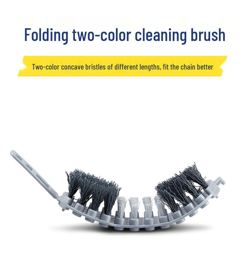 CYLION Bicycle Cleaning Tool Set: Multifunctional Chain & Tire Brushes with Chain Washer