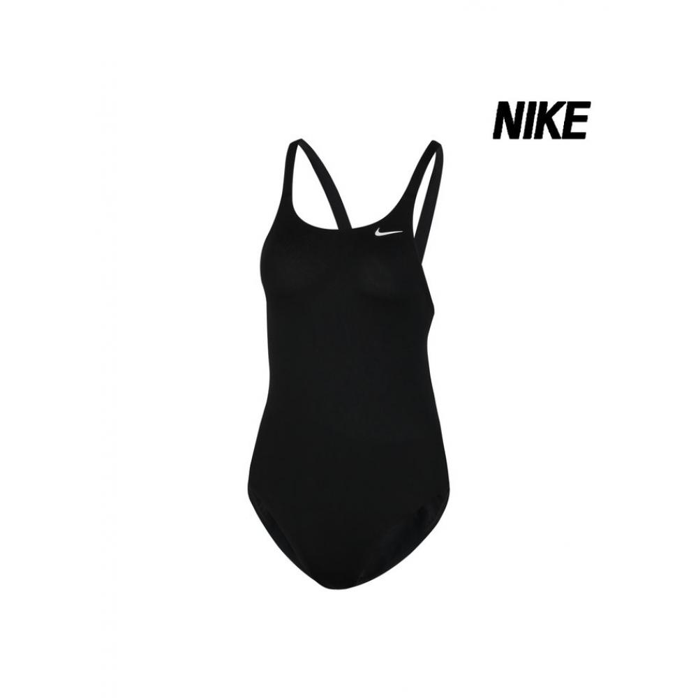 

Nike Swim Fastback One Piece Women Swimsuit Black Nessa001 001 NESSA00100126