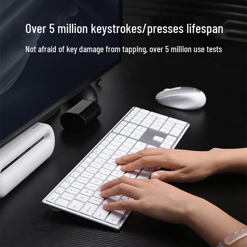 AUSDOM KAM200 Wireless Office Keyboard Mouse Combo